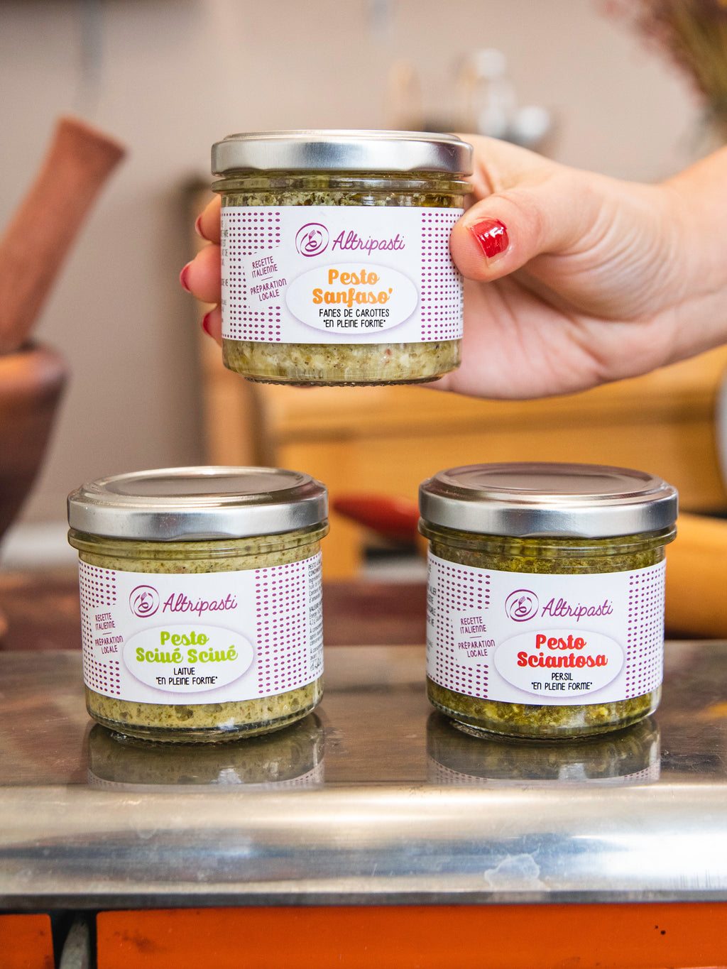 Trio de pestos