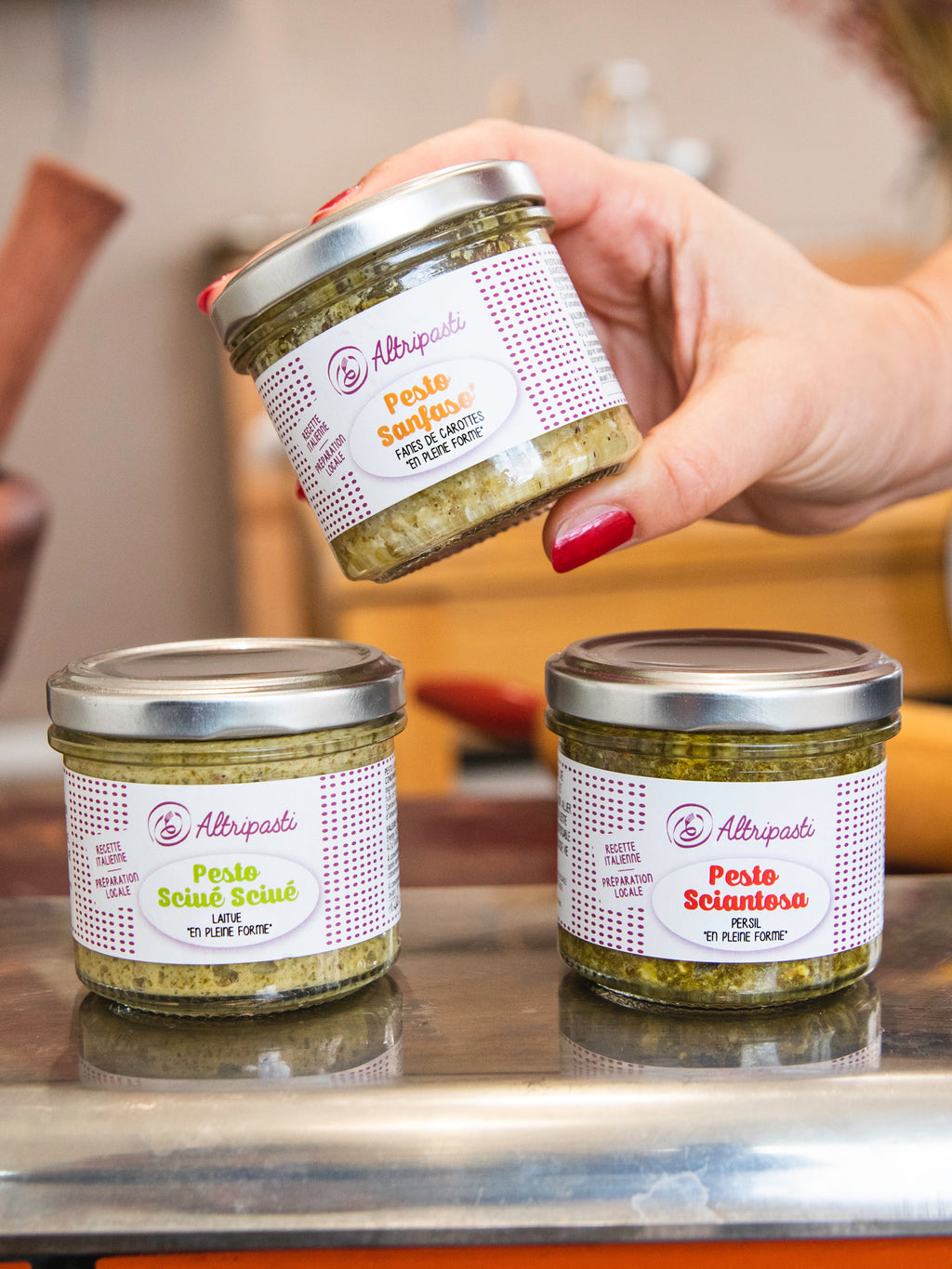 Trio de pestos