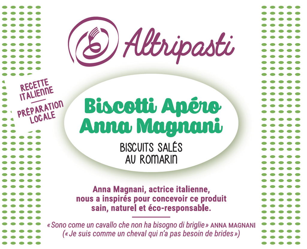 Biscuits Apéro Anna Magnani